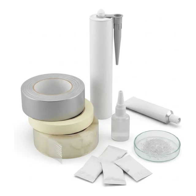 Tapes, Glues and Silica Gels